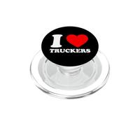 I Love Truckers PopSockets PopGrip pour MagSafe