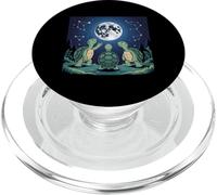 I Love Turtles Sea Costume Trois Tortues hurlant à la lune PopSockets PopGrip pour MagSafe