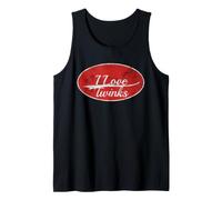 I Love Twinks Funny LGBTQ Queer Varsity Graphic Débardeur