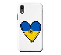 I Love Ukraine Cool Ukraine Drapeau Ukraine Cœur Ukrainian Mommy Pride Coque pour iPhone XR
