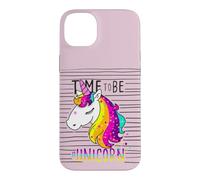 I Love Unicorns, Funny Cute Illustration Unicorn Graphic Coque pour iPhone 14 Plus
