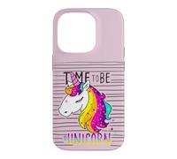I Love Unicorns, Funny Cute Illustration Unicorn Graphic Coque pour iPhone 14 Pro