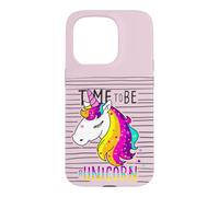 I Love Unicorns, Funny Cute Illustration Unicorn Graphic Coque pour iPhone 15 Pro