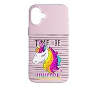 I Love Unicorns, Funny Cute Illustration Unicorn Graphic Coque pour iPhone 16 Plus