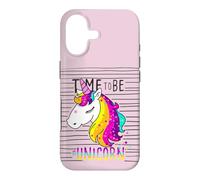 I Love Unicorns, Funny Cute Illustration Unicorn Graphic Coque pour iPhone 17