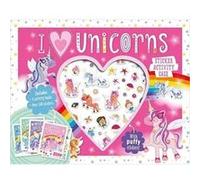 I Love Unicorns Sticker Activity Case by Make Believe Ideas Make Believe Ideas (Auteur)