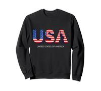 I Love USA, Cool United States of America Flag T Shirt, USA Sweatshirt