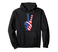 I Love USA, Enjoy Patriotic United States of America USA Sweat à Capuche