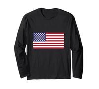I Love USA, Enjoy United States of America Flag Graphic Cool Manche Longue