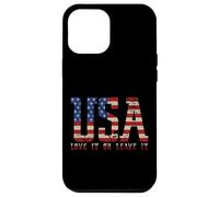 I Love USA, United States of America Flag, Patriotic USA Coque pour iPhone 12 Pro Max