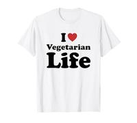 I Love Vegetarian Life T-Shirt