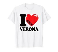 I Love Verona Superbe ville italienne I Love Verona T-Shirt