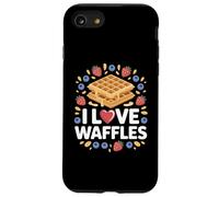 I Love Waffles Berry Breakfast Delight Morning Coque pour iPhone SE (2020) / 7 / 8