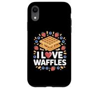 I Love Waffles Berry Breakfast Delight Morning Coque pour iPhone XR