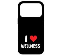 I Love Wellness - Thérapie, Soins personnels, Pleine Conscience Coque pour iPhone 17 Pro