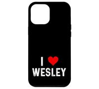 I Love Wesley Cœur Vieilli Coque pour iPhone 12 Pro Max