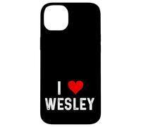 I Love Wesley Cœur Vieilli Coque pour iPhone 14 Plus