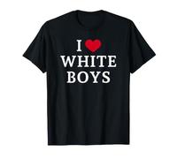 I Love White Boys, J'aime White Boys T-Shirt