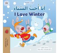 I Love Winter (Arabic English Bilingual Book for Kids)