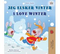 I Love Winter (Norwegian English Bilingual Book for Kids)