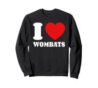 I Love Wombats J'aime Les Wombats Sweatshirt