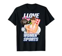 I Love Women Sports X Only Milf Love Date Fans Femmes Sport T-Shirt