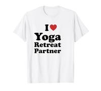 I Love Yoga Retreat Partner T-Shirt