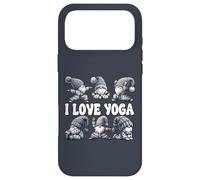 I Love Yoga Saying for Women and Men with Yoga Poses GNOME Coque pour iPhone 17 Pro Max