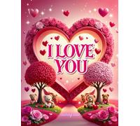 I LOVE YOU: A Romantic Coloring Book Filled with Hearts, Roses, and Love