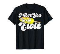 I Love You Elote Corn on The COB Funny Mexican Food T-Shirt