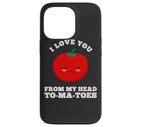 I Love You from My Head Tomatoes Figurine de Jardin Coque pour iPhone 13 Pro