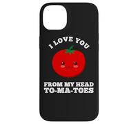 I Love You from My Head Tomatoes Figurine de Jardin Coque pour iPhone 14 Plus