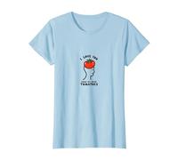 I Love You from My Head Tomatoes Funny Valentin's T-Shirt, Femme, Bleu Céleste, 3XL