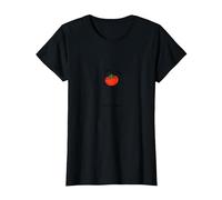 I Love You from My Head Tomatoes Funny Valentin's T-Shirt, Femme, Noir, S