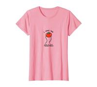 I Love You from My Head Tomatoes Funny Valentin's T-Shirt, Femme, Rose, M