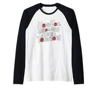 I Love You from My Head Tomatoes Manche Raglan