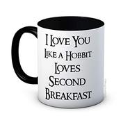 I Love You Like a Hobbit Loves Second Breakfast - Tasse à Café en Céramique