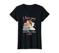 I Love You More Than Cake Mariée Bachelorette Humour T-Shirt