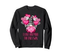 I Love You More The End I Win with Funny GNOME Valentine Sweatshirt
