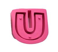 I Love You Moule en silicone pour pot de fleurs en gypse, béton, ciment pour décoration de plantes, rideaux de douche, résistant et lavable, moules à œufs de Pâques en silicone pour nourriture et