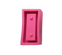 I Love You Moule en silicone pour pot de fleurs en gypse, béton, ciment pour décoration de plantes, rideaux de douche, résistant et lavable, moules à œufs de Pâques en silicone pour nourriture et