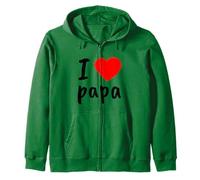 I Love You Papa T Shirt, Cool Happy Father's Day, Best Daddy Sweat à Capuche