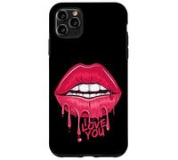 I Love You T-Shirt, Pink Lips, Women Printed Design Lips Coque pour iPhone 11 Pro Max