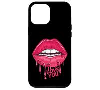 I Love You T-Shirt, Pink Lips, Women Printed Design Lips Coque pour iPhone 12 Pro Max