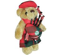 I LUV LTD Musical Ours en Peluche MacGregor Clan Tartan Cadeau Ecossais, Fabriqué en Ecosse