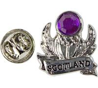 I LUV LTD Scottish Designs Pin's Collection avec chardon, Piper, Nessie, Lion Rampant, Crest, 2 x 2 cm, Métal