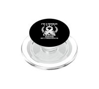 I’m A Veteran and Cancer Survivor Don’t Underestimate Me PopSockets PopGrip pour MagSafe