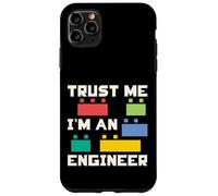I´m an Engineer Blocs de Construction Amusants Brique Jouet Brique Cadeaux Coque pour iPhone 11 Pro Max