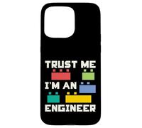 I´m an Engineer Blocs de Construction Amusants Brique Jouet Brique Cadeaux Coque pour iPhone 15 Pro Max