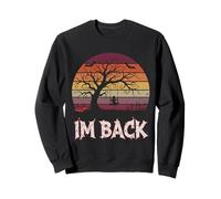 I’m Back - Spooky Halloween Sunset Sweatshirt